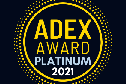 2021 Platinum Award from ADEX
