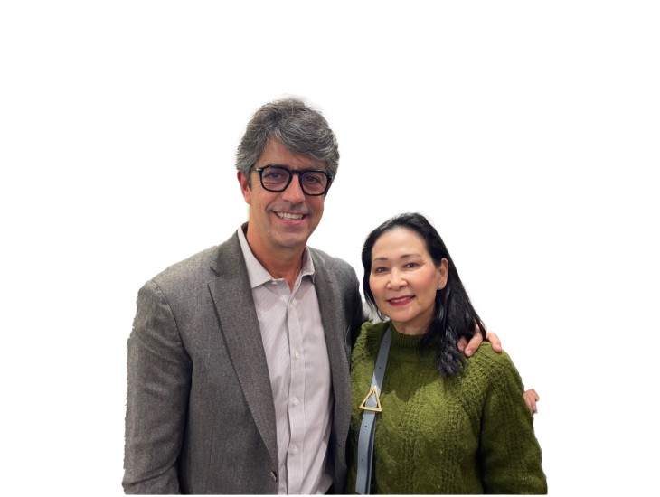 Dues Owners Valeriano Suarez S. with wife Monica Ley