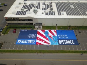 Rose Brand, U.S. Largest Stage-Curtain Supplier, Promotes Social Distancing With Its Campaign: Distance is Resistance