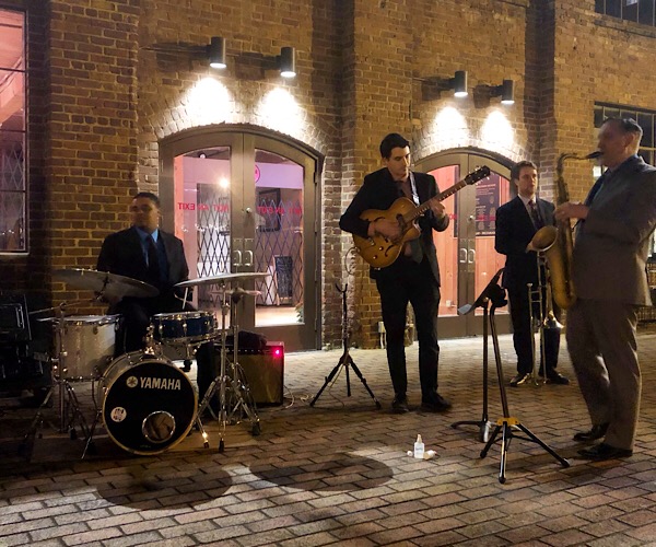The Steve Haines Quintet during Jazzfest
