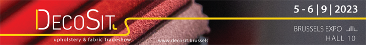 DecoSit upholstery and fabric tradeshow Sept 5-6, 2023