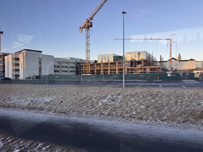 Construction is nonstop here