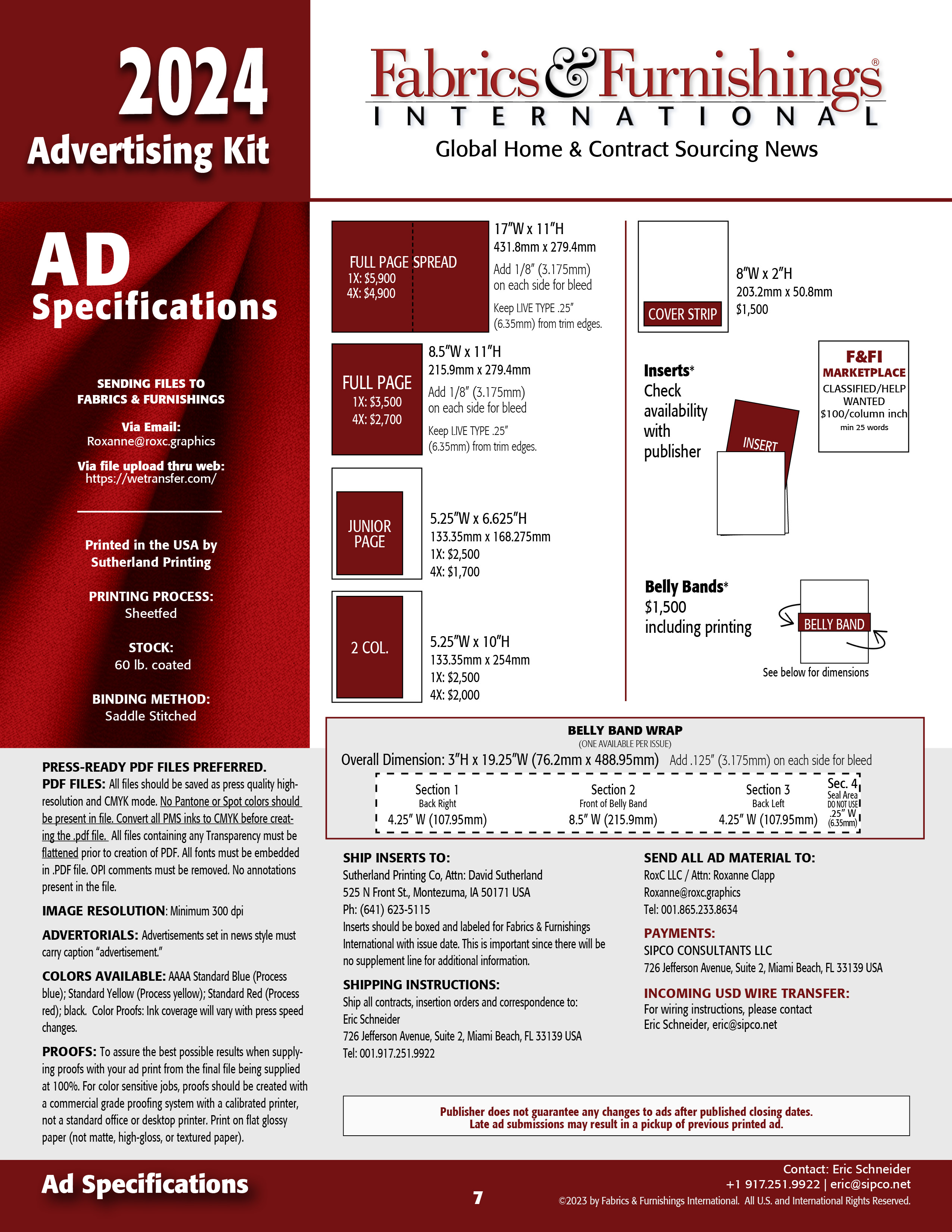 Ad Specs