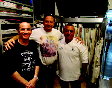 Erotex Partners Menachem ‘Mem’ Salzer, brother Shlomi and Ilan Logasi,