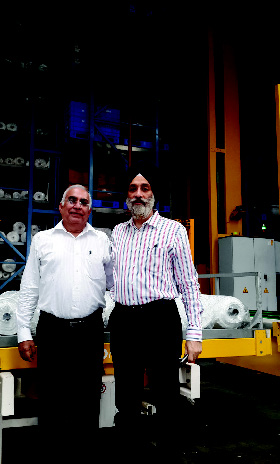 Kishanlal Punjabi, Director - Production and Gurvinder Singh, General Manager