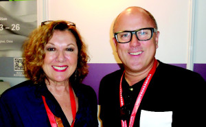Mandy Heimann, Director & Buyer who visited Shanghai Intertextile along with her husband David Heimann