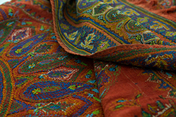 Persian documents featuring hand embroidered paisleys 1820-1870