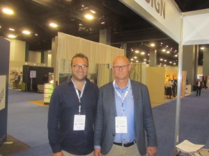 SCENE AT CRUISE SHIP INTERIORS EXPO, MIAMI BEACH